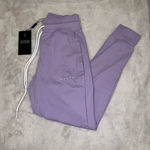 NVGTN High Waisted Lilac Joggers